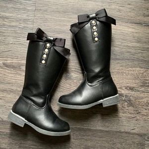 Tall Toddler Dress Boots - Black - Size 7